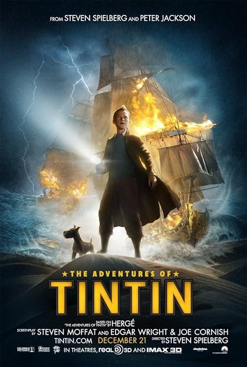 The Adventures of Tintin movie poster