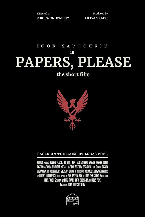 Papers, Please: The Short Film movie poster
