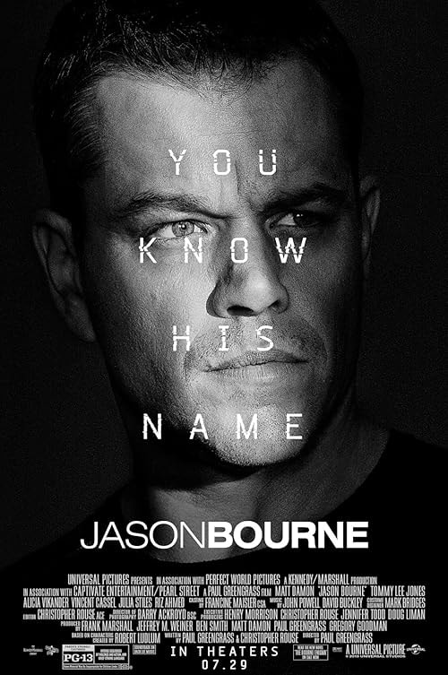 Jason Bourne movie poster