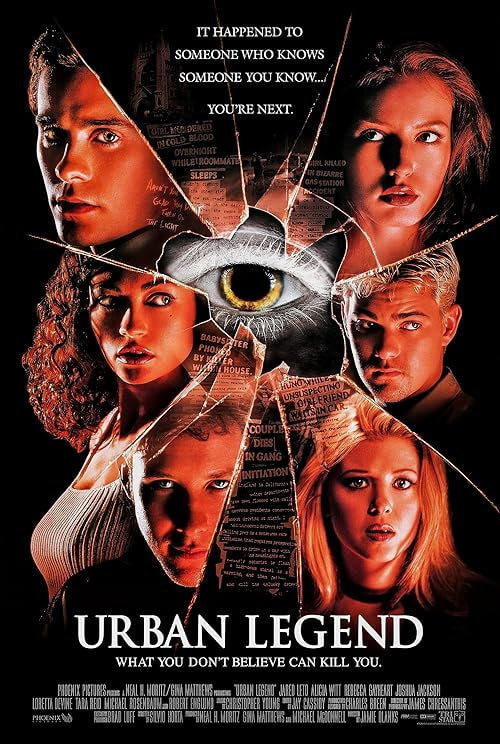 Urban Legend movie poster