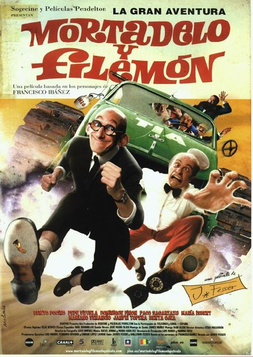 La gran aventura de Mortadelo y Filemón movie poster