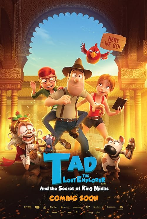 Tad, the Lost Explorer, and the Secret of King Midas movie poster