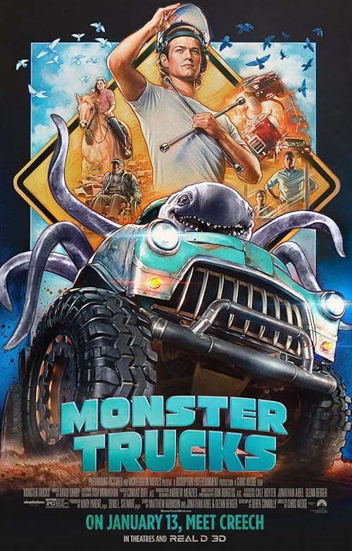 Monster Trucks movie poster