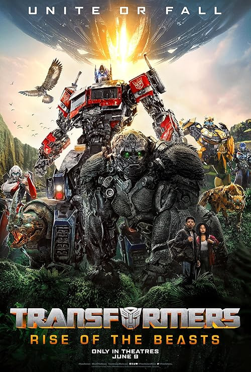Transformers: Rise of the Beasts movie poster