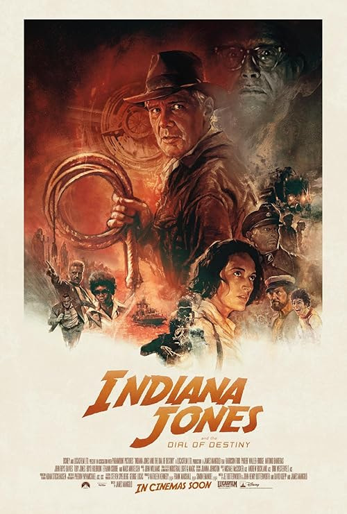 Indiana Jones and the Dial of Destiny movie poster