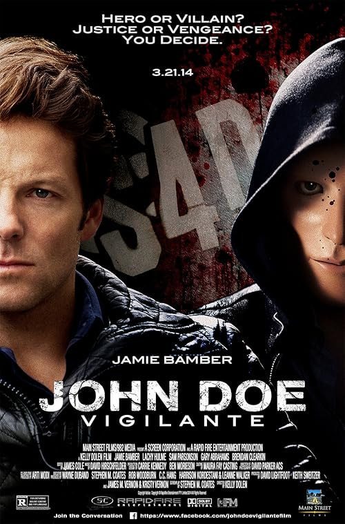 John Doe: Vigilante movie poster