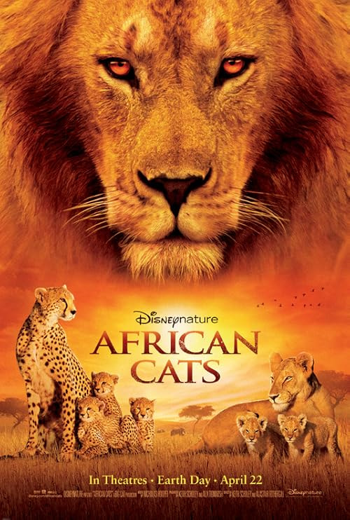 African Cats movie poster