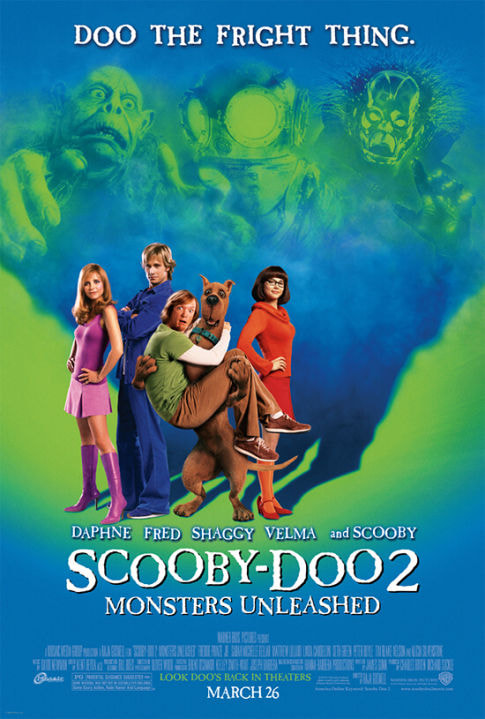 Scooby-Doo 2: Monsters Unleashed movie poster