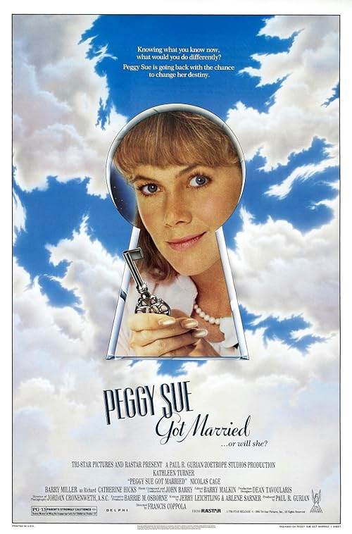 Peggy Sue Got Married movie poster