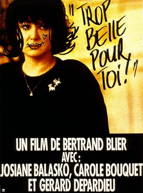 Too Beautiful for You movie poster