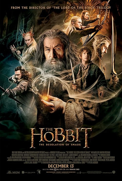 The Hobbit: The Desolation of Smaug movie poster