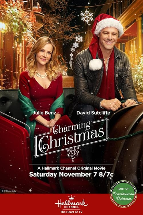 Charming Christmas movie poster
