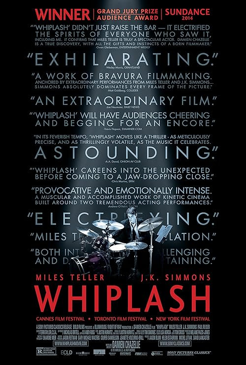 Whiplash movie poster