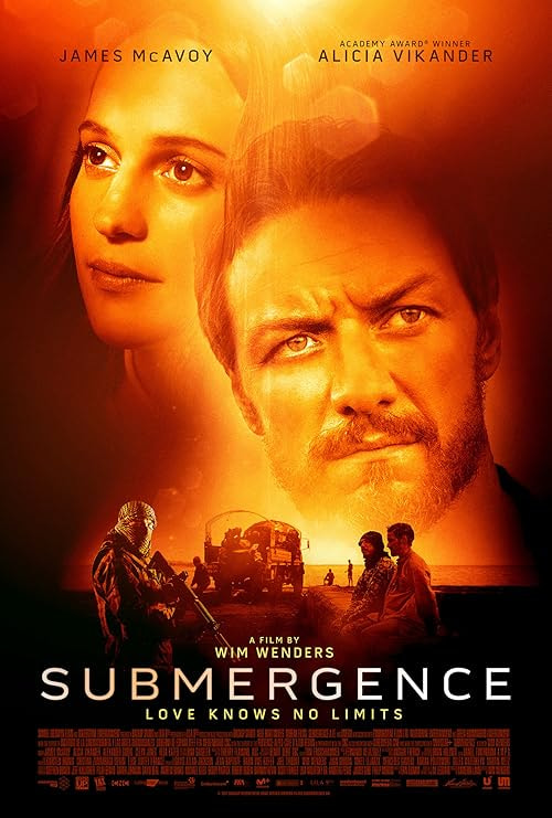 Submergence movie poster