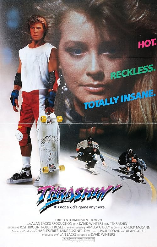 Thrashin' movie poster