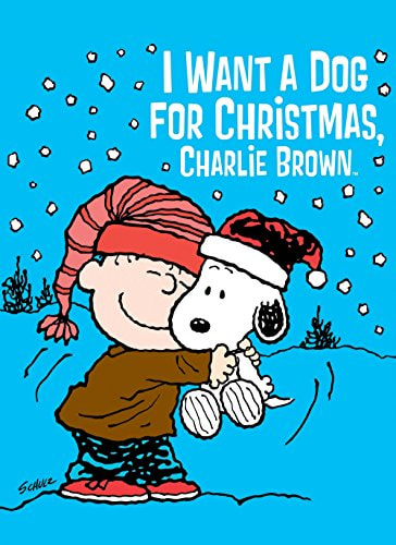 I Want a Dog for Christmas, Charlie Brown movie poster