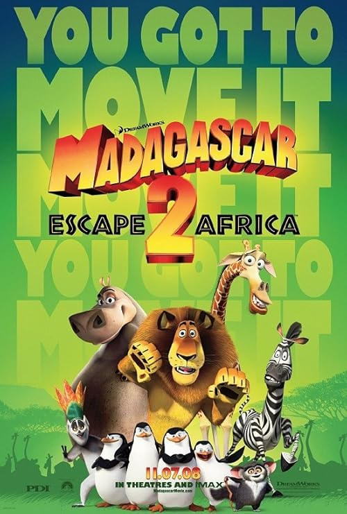 Madagascar: Escape 2 Africa movie poster