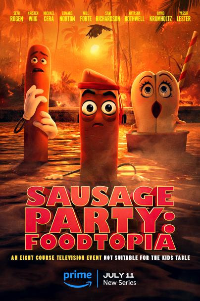Sausage Party: Foodtopia movie poster