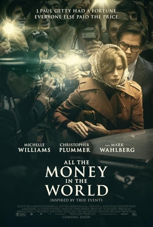 All the Money in the World movie poster