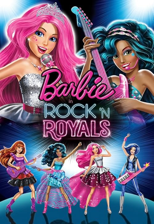 Barbie in Rock 'N Royals movie poster