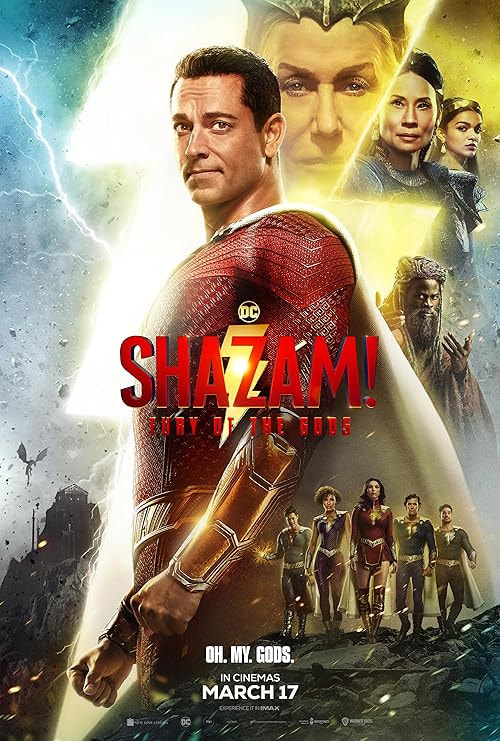 Shazam! Fury of the Gods movie poster