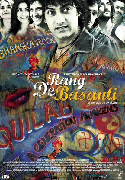 Rang De Basanti movie poster