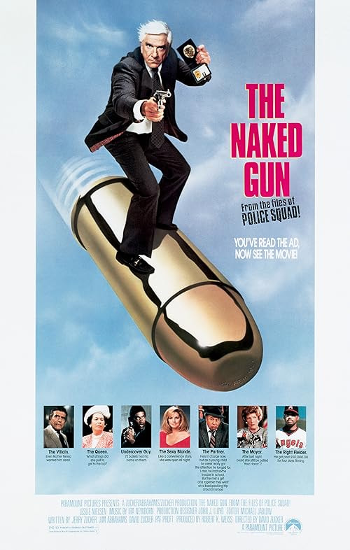 The Naked Gun: From the Files of Police Squad! movie poster