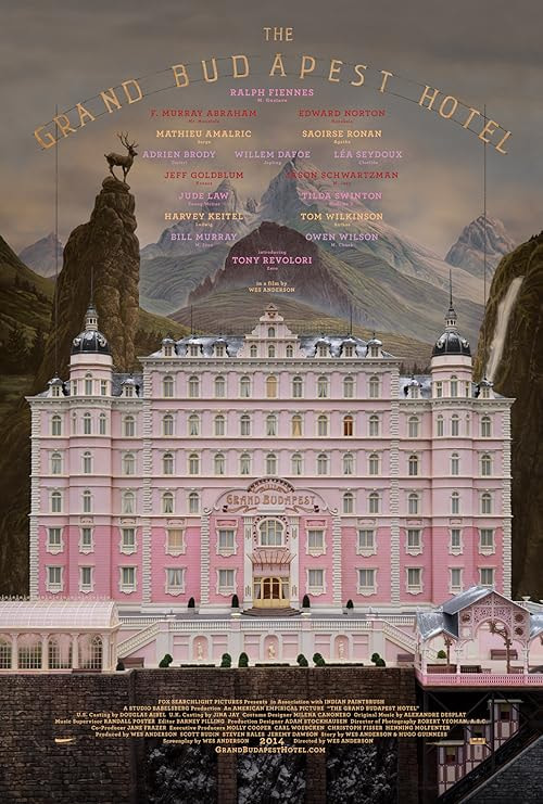 The Grand Budapest Hotel movie poster