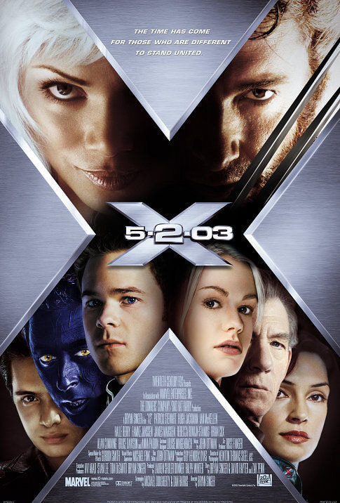 X2: X-Men United movie poster