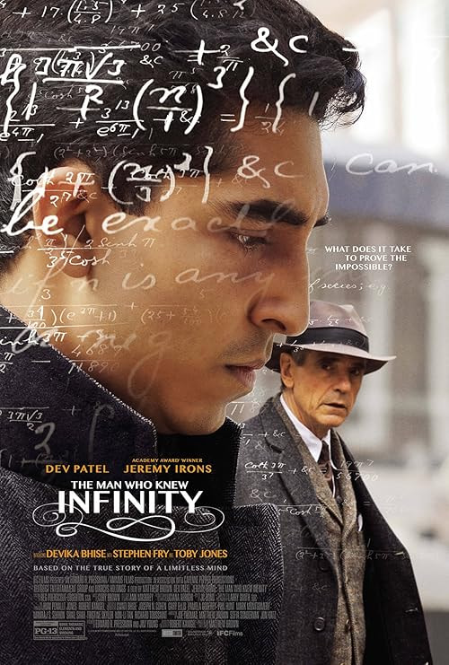 The Man Who Knew Infinity movie poster