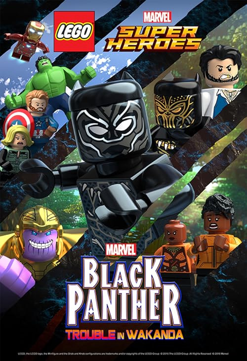 LEGO Marvel Super Heroes: Black Panther - Trouble in Wakanda movie poster