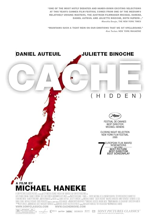 Caché movie poster
