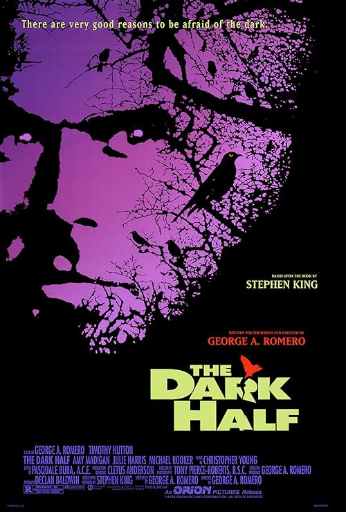 The Dark Half movie poster