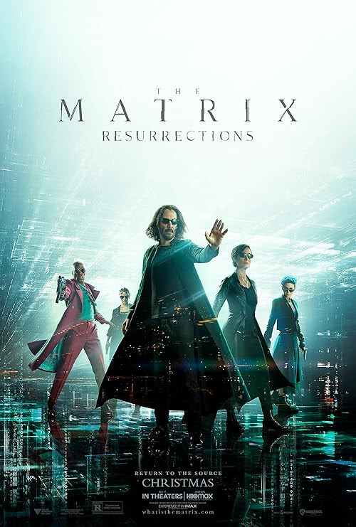 The Matrix Resurrections movie poster