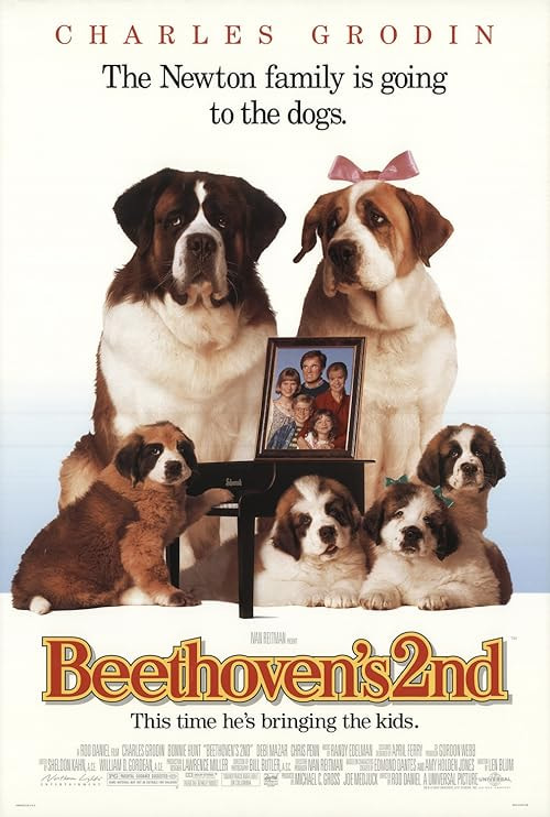 Beethoven's 2nd movie poster