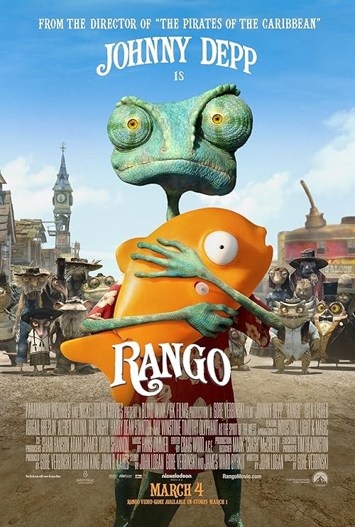 Rango movie poster