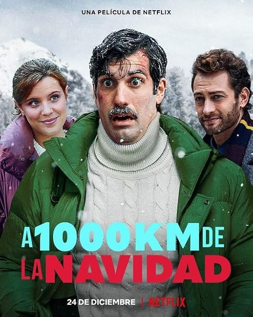 1000 Miles from Christmas movie poster