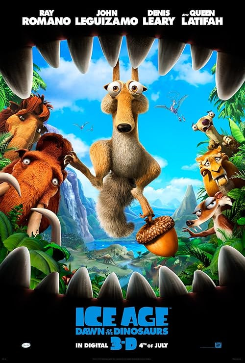 Ice Age: Dawn of the Dinosaurs movie poster