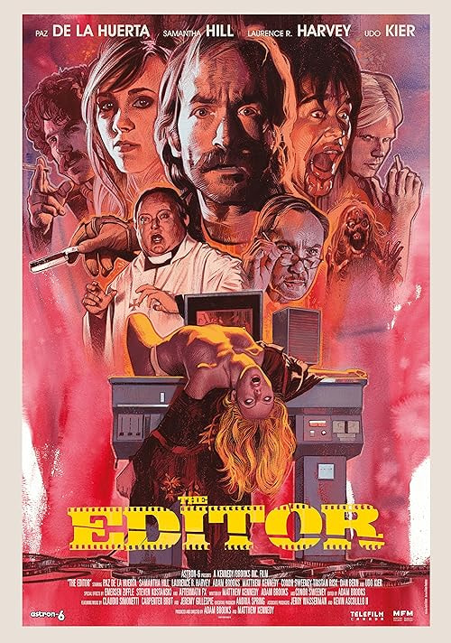 The Editor movie poster