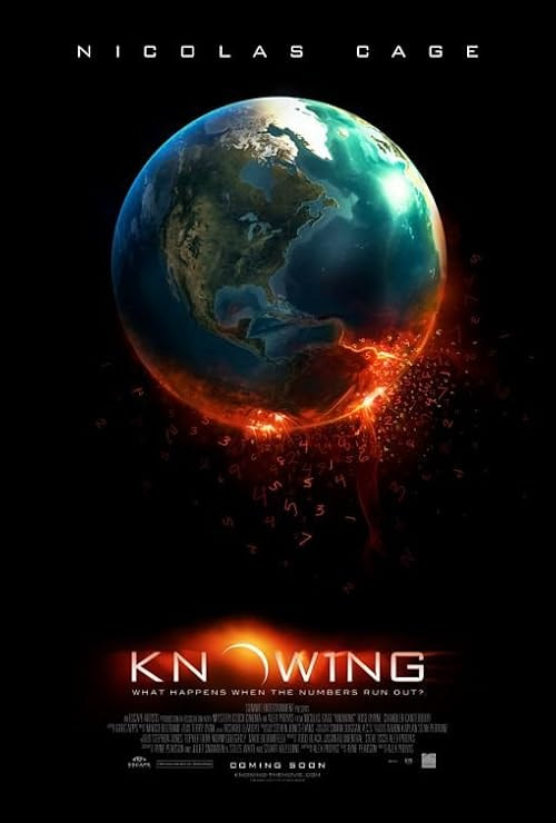 Knowing movie poster