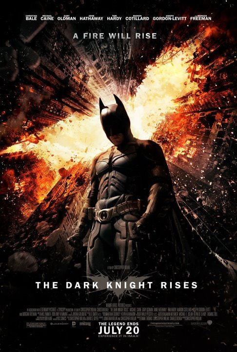 The Dark Knight Rises movie poster
