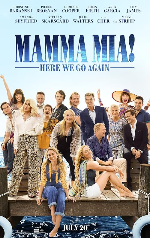 Mamma Mia! Here We Go Again movie poster