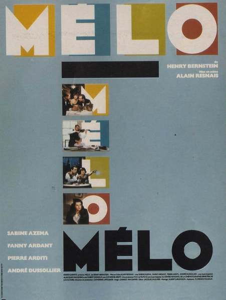 Mélo movie poster