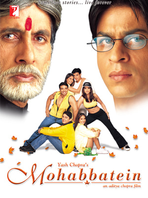 Mohabbatein movie poster