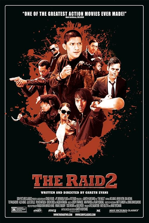 The Raid 2 movie poster