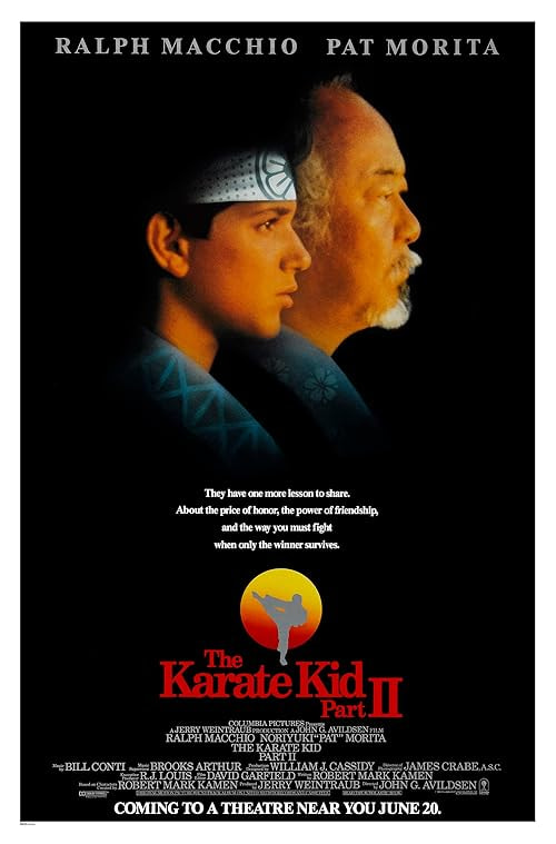 The Karate Kid Part II movie poster