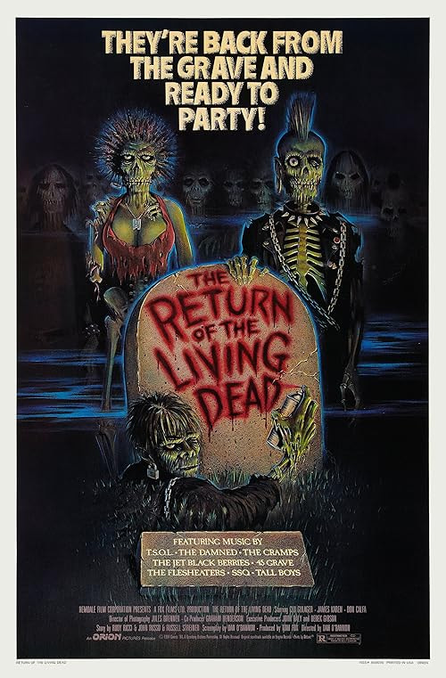 The Return of the Living Dead movie poster