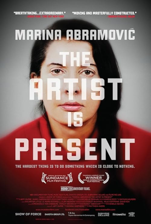Marina Abramovic: The Artist Is Present movie poster