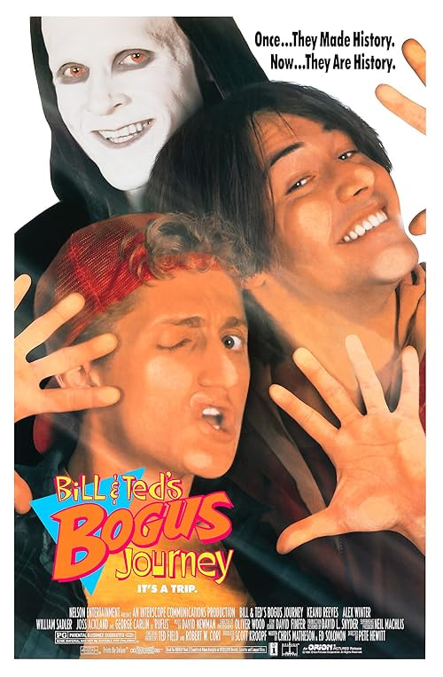 Bill & Ted's Bogus Journey movie poster