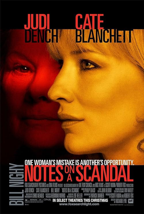 Notes on a Scandal movie poster
